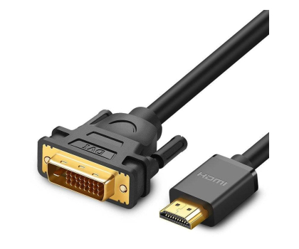 Kabel i złączka UGREEN Kabel HDMI - DVI HD106 2m czarny